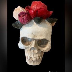 Skull with Roses